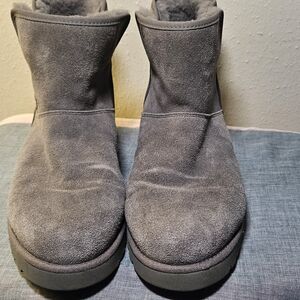UGG Women's Gray Suede Boots